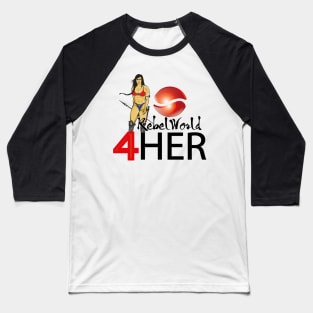 Warrior Lady Baseball T-Shirt